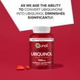 thumbnail image 2 of Suplemento Qunol Ubiquinol CoQ10, 100 mg, cápsulas blandas, 60 unidades, 2 of 6
