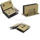thumbnail image 1 of 304 Stainless Steel Glass Door Hinge Shower room Glass Holder 90 135 180 Degrees Glass Clamp Bathroom chip, 1 of 5