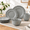 Gray-Service for 4 (12pcs), variant on 12-piece Dinnerware Sets Service For 4 Marble Pattern