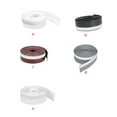 thumbnail image 4 of Naiovety Cinta de sellado de calafateo para puerta y ventana, tira de sellado de PE impermeable para esquina de pared de baño e inodoro Juegos de accesorios de baño Gris 45 mm, 4 of 6
