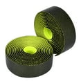 thumbnail image 1 of Cintas de dirección elásticas de alta densidad que absorben el sudor, de color negro y amarillo, para manillar de bicicleta de carretera y de alto rendimiento, 1 of 8