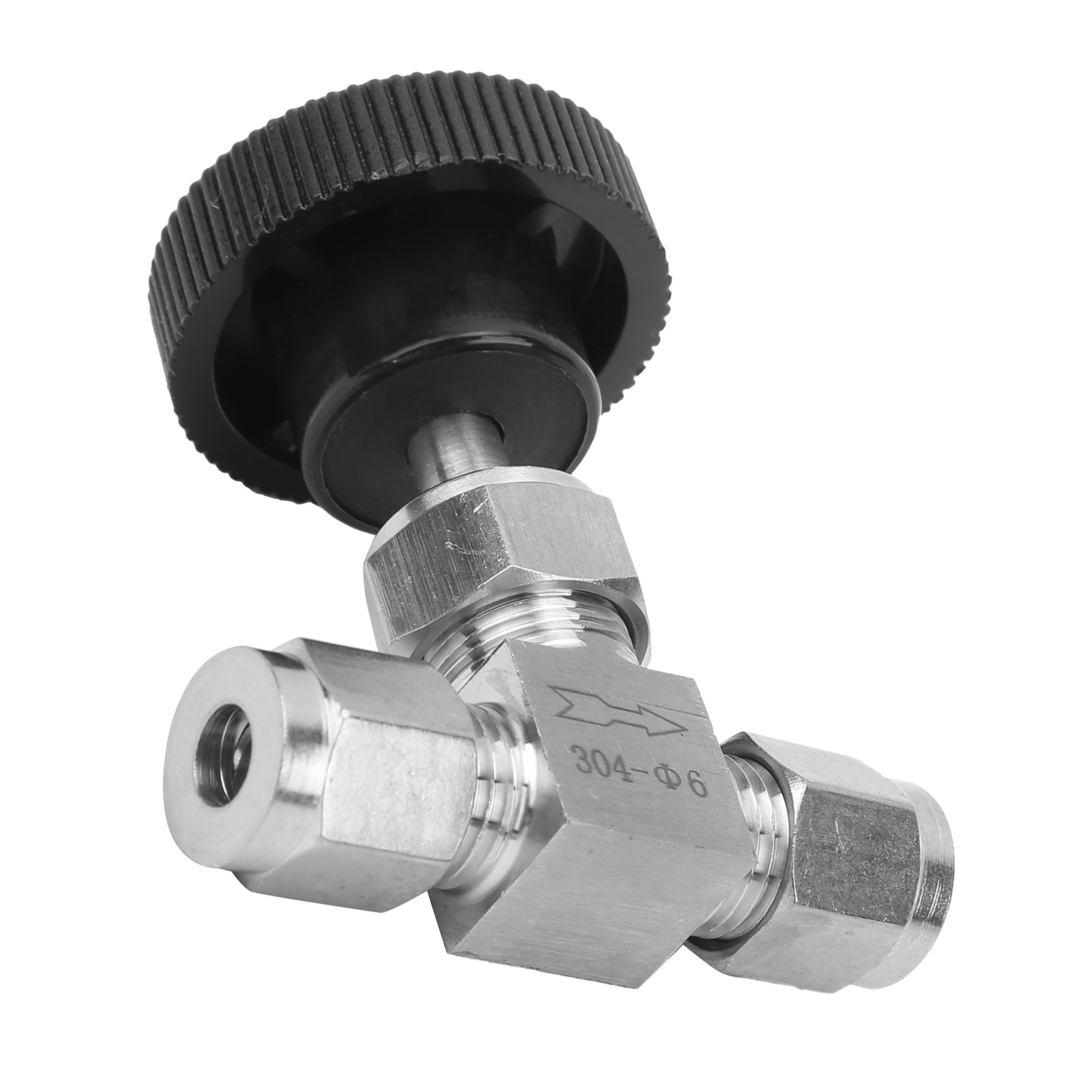 2024 Big sale 304 Stainless Steel Valve 2?Way High Pressure Needle Flow ...