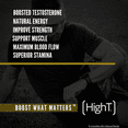 thumbnail image 5 of High T Black Caffeine Free Natural Testosterone Booster Hardcore Formulation 120 Count, 5 of 9