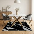 thumbnail image 3 of ODIKA 5'x7' Ultra-Soft Area Rug, Abstract Bold Negative Para Habitacion Alfombras Minimalist Refined None Washable, Bare feet friendly, Silk-Touch for Bedroom Home office, 3 of 7