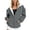 Grey, variant on Women's Zip Up Hoodies Long Sleeve Regular Fit Sweatshirt Fall Spring Track Jackets with Pockets, Light Pink Size S