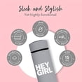 thumbnail image 3 of Hey Girl Tea Infuser Bottle 450ml - Insulated Stainless Steel Water Bottle (Gray), 3 of 6