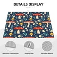 thumbnail image 4 of Easygdp Colorful Mushrooms Microfiber Absorbent Dish Drying Pad,Kitchen Drying Mat,Can Be Hung, Strong Water Absorption Capacity,Quick Drying, 4 of 9