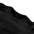 thumbnail image 4 of Kids Girls Ruffle Sleeve Short Sleeve Cotton Bodysuit, Sizes 0-36 Months, Snap Crotch Onesie, Size 3-6 Months, 4 of 6