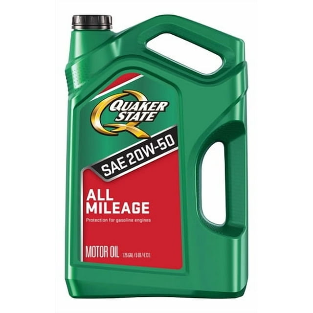 Aceite Quaker State 20w50 Alto Kilometraje 4.73 Litros
