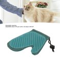thumbnail image 4 of Gentle Pet Grooming Glove Brush, Enhanced Five Finger Design, Suitable for Long Short Fur, Massage Mitt, 4 of 8