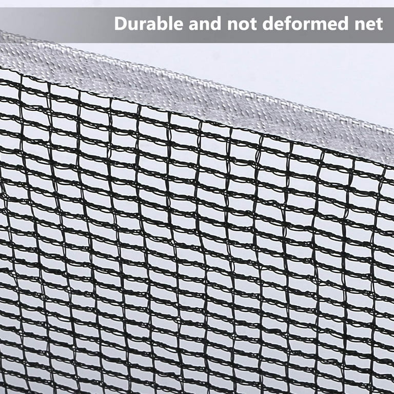 LNKOO Retractable Table Tennis Net Retractable Ping Pong Net Table Tennis Nets Adjustable Retractable Net Ping Pong Replacement Net Ping Pong