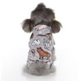 thumbnail image 3 of Pet Soft Sleepwear Comfortable Lovely Pajamas For Small Medium Dogs Autumn & Winter Costume Pet Jacket, 3 of 6