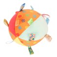 thumbnail image 3 of Dog Ball Tug Toy, Interactive Dog Soccer Ball Toy Bite  With Straps For Outdoor Orange Puppy Pattern, 3 of 8