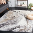 thumbnail image 2 of SAFAVIEH Opal Greta Abstract Area Rug, Ivory/Grey, 4' x 6', 2 of 8