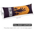 thumbnail image 2 of Funda de almohada de Halloween, funda de almohada larga de cuerpo entero, almohada de compañero de juegos para niños, cojín de sofá, muebles para el hogar, decoraciones de cama de 20" x 54", 2 of 5
