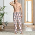 thumbnail image 4 of Bingfone Elephant Mens All Over Print Sleep Pajama Pants-X-Large, 4 of 5