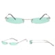 thumbnail image 3 of Gafas de sol Vintage perfecl lente pequeña verde, 3 of 8