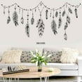 thumbnail image 4 of 60x90CM Feather Patterns Wall Stickers Tattoo for Bedroom Decorations decal PVC wall PVC Self-adhesion Wall Decals, 4 of 6