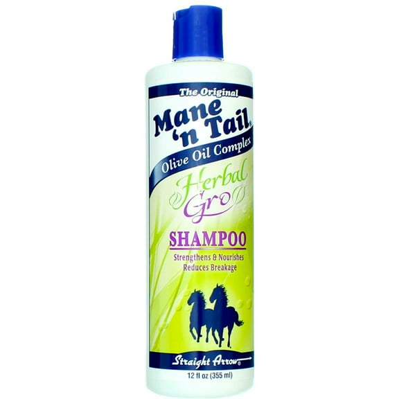 Mane'n Tail Herbal Gro Shampoo 12 oz (Pack of 2)