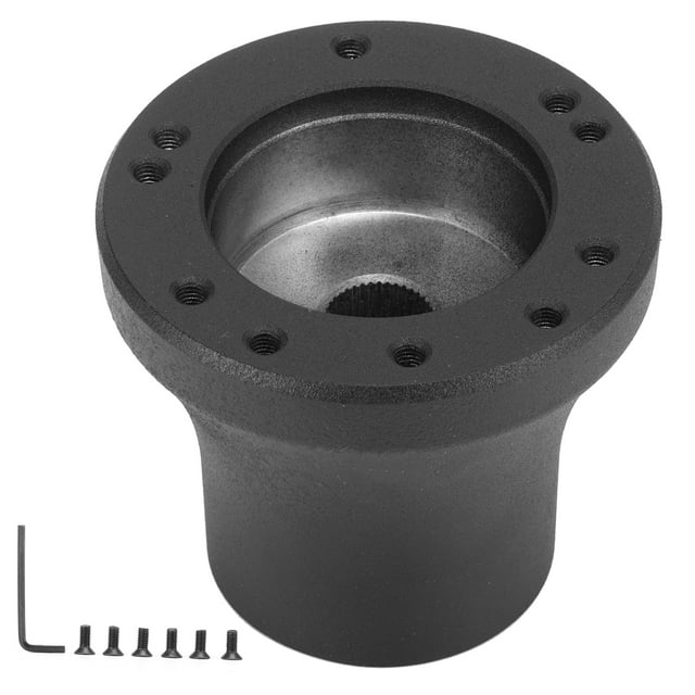 Base de conexión del adaptador del cubo del volante, compatible con modelos de carrito de golf EZGO TXt RXV, 5/6 agujeros Jadeshay A