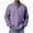 Purple, variant on Mens Striped Polo Sweatshirt Long Sleeve Rugby T-Shirt Fashion Fall Color Block Pullover Tops Collared Preppy Shirt(White,M)