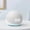 White, variant on Spherical 5th Gen Alexa Dot Speaker With RGB LED Light, Wireless Subwoofer, TWS Connection And Portable Base.