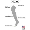 thumbnail image 2 of TCK Prosport Performance Fit Over the Knee Baseball & Softball Socks – Grey, Medium, 2 of 2