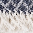 thumbnail image 3 of DII Lattice Throw Navy, 3 of 3
