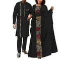 thumbnail image 5 of BAZINRICHE African Couple Outfits Matching Sets African Dresses for Women and African Suits for Men Wedding Dashiki Clothing, 5 of 5