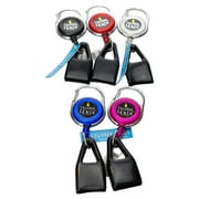 Lighter Leash - Premium Lighter Leash Retractable Lighter Holder Plastic - Assorted Colors - 15 Pack