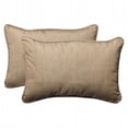 thumbnail image 1 of Pillow Perfect Inc. 391236 Brella Lin Tan Jeté Rectangle Surdimensionné Oreiller (Lot de 2), 1 of 1