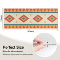 thumbnail image 5 of Colorful Geometric Striped Pattern Kitchen Rug Mat,Kitchen Runner Rugs Non Skid Washable,Decorative Kitchen Floor Mats for Kitchen,Sink,Laundry,17"X47", 5 of 5