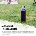 thumbnail image 6 of LIFE'S EASY 20 oz. Sports Insulated Water Bottle with Lid. Stainless Steel Vacuum Double Wall Thermo for Modern Hot and Cold Drinks, Simple Metal Hydro Canteen for Travel Men and Women (Black), 6 of 8
