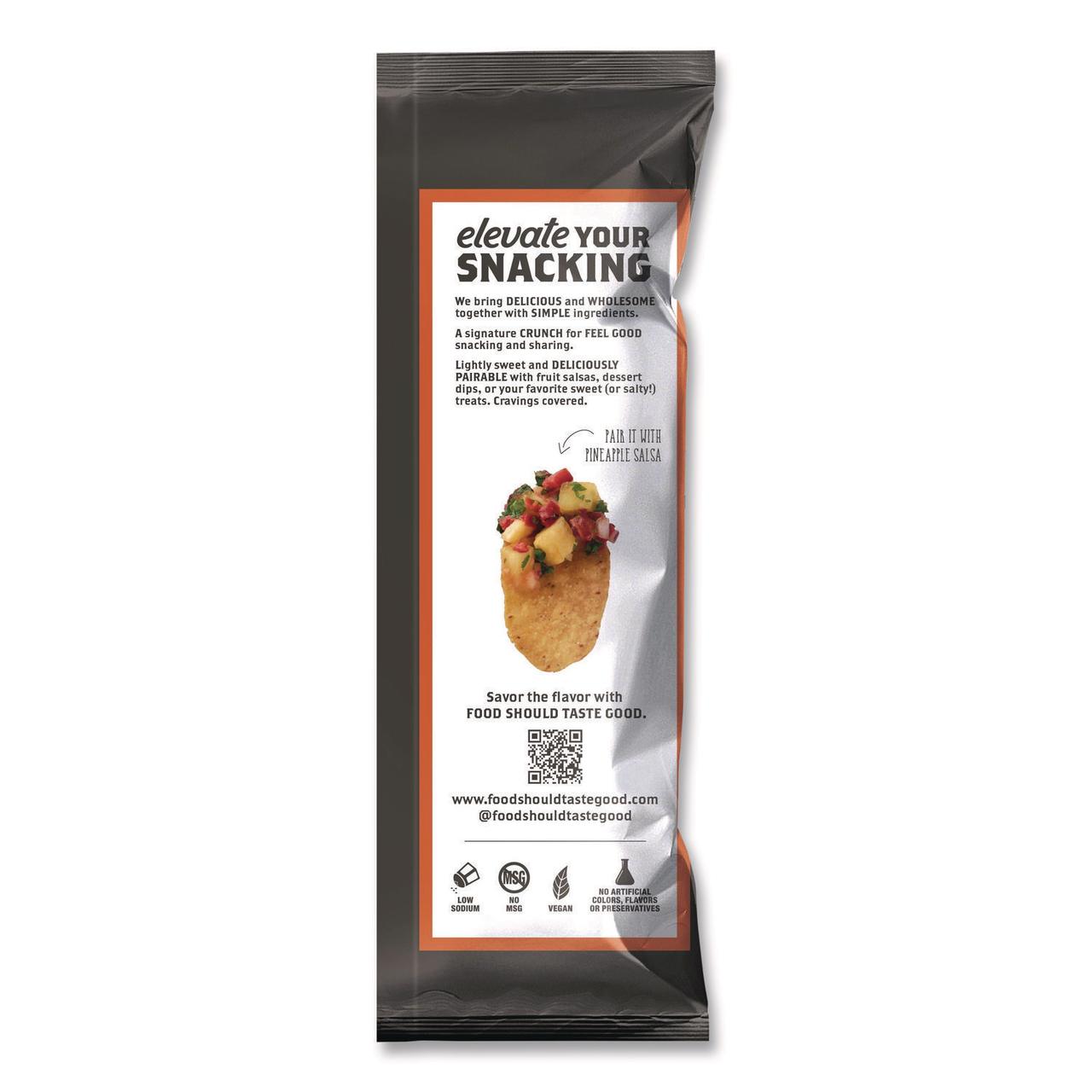 1.5 oz. Tortilla Chips - Sweet Potato with Sea Salt (24/Carton)