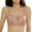 Khaki, variant on Gyexs Women's Comfortable Large Chest Bra Thin No Underwire Support Small Back Design Plus Size Bras for Women, Beige, Size 44