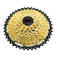thumbnail image 1 of Piñón de Cassette de 9/-42T 10 velocidades 42T dorado shamjiam Cassette de rueda libre de bicicletas, 1 of 9