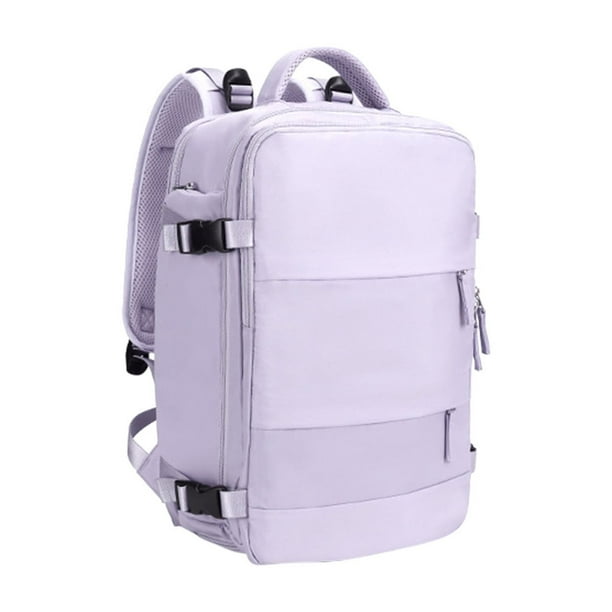 Xihbxyly Mochila de Viaje de Gran Capacidad, Impermeable, para Senderismo, con Puerto de Carga Usb y Compartimento Separado para Zapatos, Ideal para Uso Diario y Aventuras Al Aire Libre.