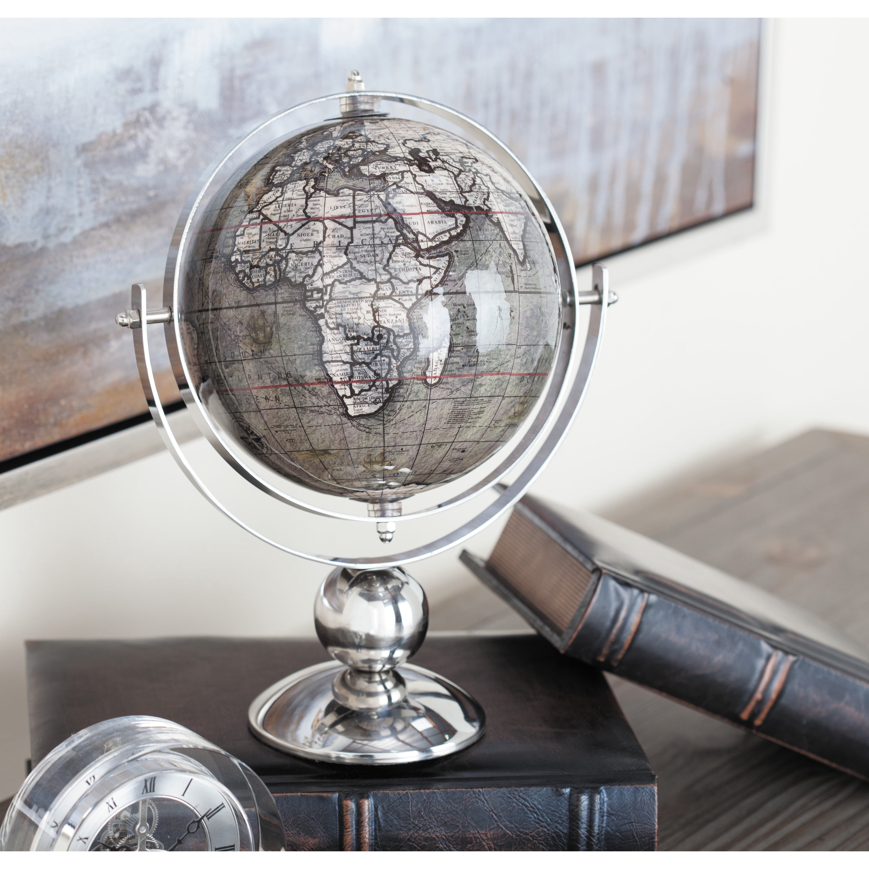 DecMode 9" Gray Globe