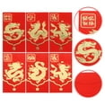 thumbnail image 3 of Zoyueyie 6Pcs Zodiac Red Envelops Paper Red Envelopes Red Envelopes The Year of Money Packet, 3 of 10