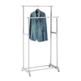 thumbnail image 2 of Rack Para Ropa Doble Ajustable Con Ruedas Acero Inox Namaro Namaro Design 423300, 2 of 6