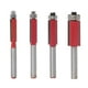 thumbnail image 1 of Brocas DYNWAVEMX de fresado Ranurador 1/4 4 Piezas Color rojo, 1 of 8