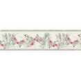 thumbnail image 2 of Dundee Deco Peel and Stick Self Adhesive Wallpaper Border - Floral Red, Pink, Green, Hummingbird, 15 ft x 7 in, 2 of 6
