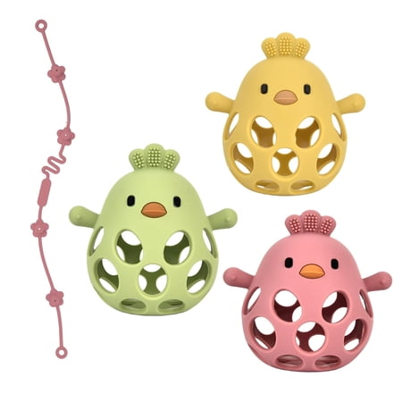 Baby Teething Toys Teething Toys Teethers for Babies 3-6 Months Baby Chew Toys BPA Free Teether Mitten with Soft Texture for Sensory Exploration and Itching Teething Relief