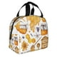 thumbnail image 2 of Balery Honey Bee Set Bolsa de Almuerzo Aislada – Caja de Almuerzo con Papel de Aluminio Grueso, Mantiene la Comida Fresca por 4 Horas, 2 of 8