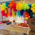 thumbnail image 3 of Set de globos Govpy, 60 unidades, 12 pulgadas, látex neón, decoración para fiestas, 3 of 9