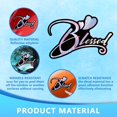 thumbnail image 3 of 7Pcs Blessed Butterfly Car Decal Set Blessed Heart Waterproof Vinyl Decal Stickers for Car Truck Motorcycle Helmet Bumper Blessed Car Decal Stickers Accessory for Window Laptop Phone Decor DIY, 3 of 8