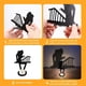 thumbnail image 5 of Halloween Horror Candle Holder Decorations Black Ghost Death Spooky Shadow Candle Holders for Indoor, 5 of 5