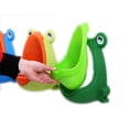 thumbnail image 3 of Orinal para ir al baño Foryee Cute Frog para niños, color verde negruzco, 3 of 7