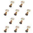 thumbnail image 1 of Paquete de 10 luces solares para botellas de vino, 20 luces LED de corcho para fiestas, bodas, exteriores, jardín, patio, decoración, 1 of 5