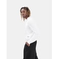 thumbnail image 2 of Sudadera de algodon Blanca con diseño negro, 2 of 4